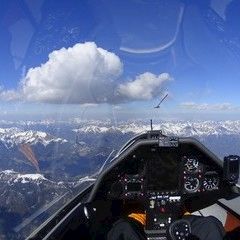 Flugwegposition um 13:27:54: Aufgenommen in der Nähe von Gemeinde Großarl, 5611, Österreich in 2892 Meter